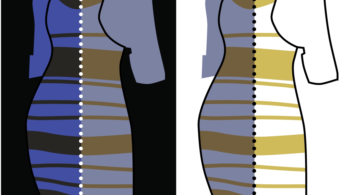 Kleedje blauw of goud hotsell