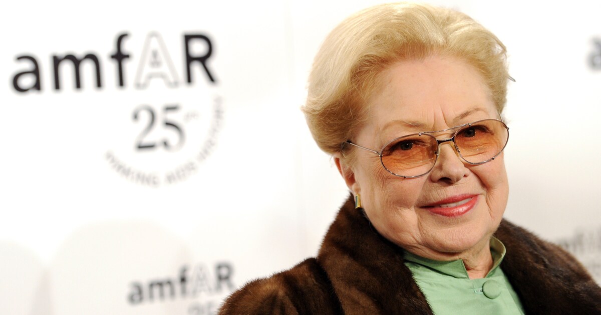 Mathilde Krim (1926-2018) was een onvermoeibare strijder tegen de aidsepidemie