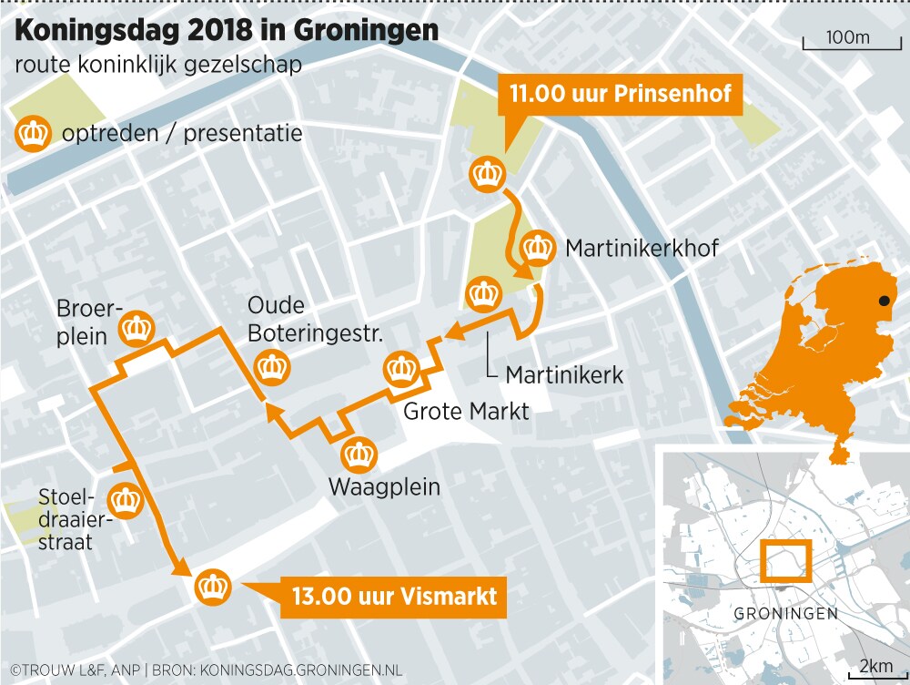 Groningen is klaar voor Koningsdag, maar het is niet alleen maar feest