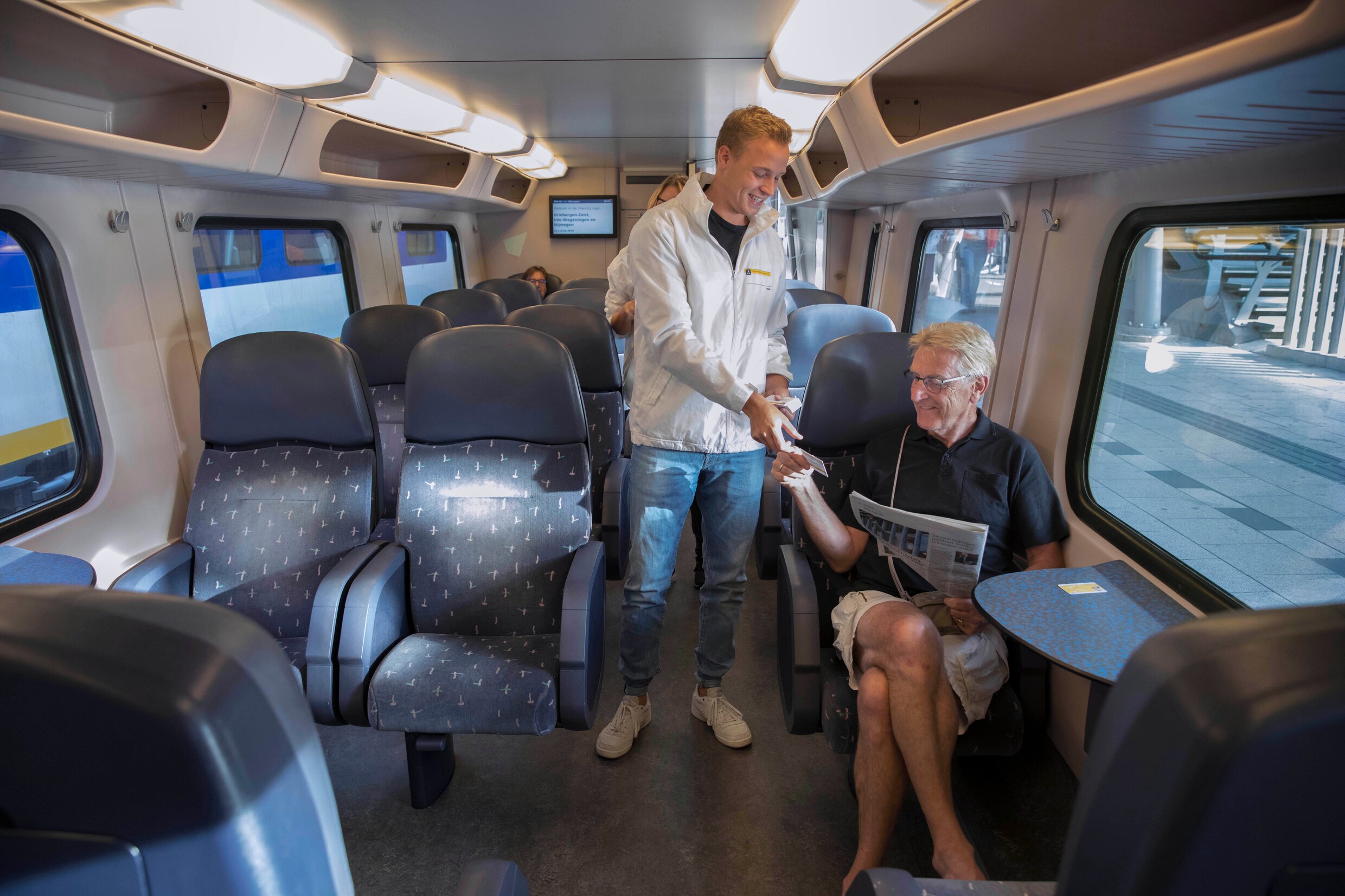 Leuk die acties met treinkaartjes, maar we gaan er niet meer door ...