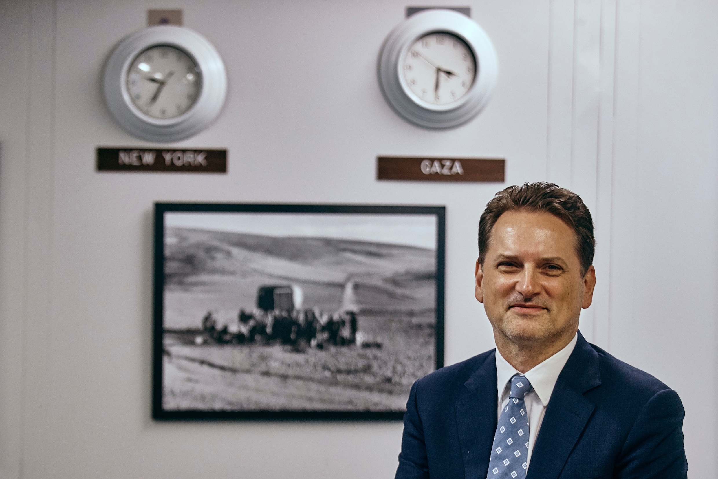 Pierre Krähenbühl, commissaris­-generaal bij de VN-organisatie UNWRA, de United Nations Relief and Works Agency for Palestine Refugees in the Near East.