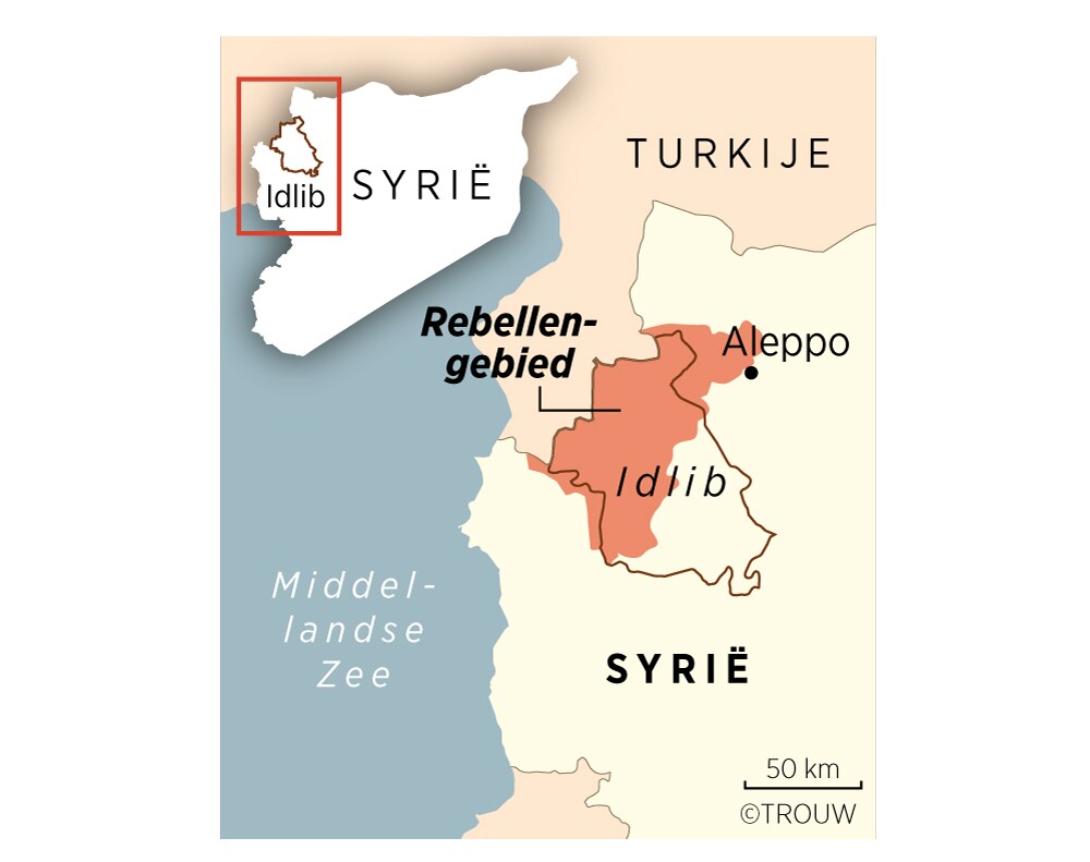 ‘Ongekende humanitaire catastrofe’ in het Syrische Idlib