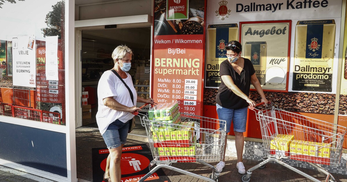 Twentse supermarkt dicht vanwege overtreden coronaregels