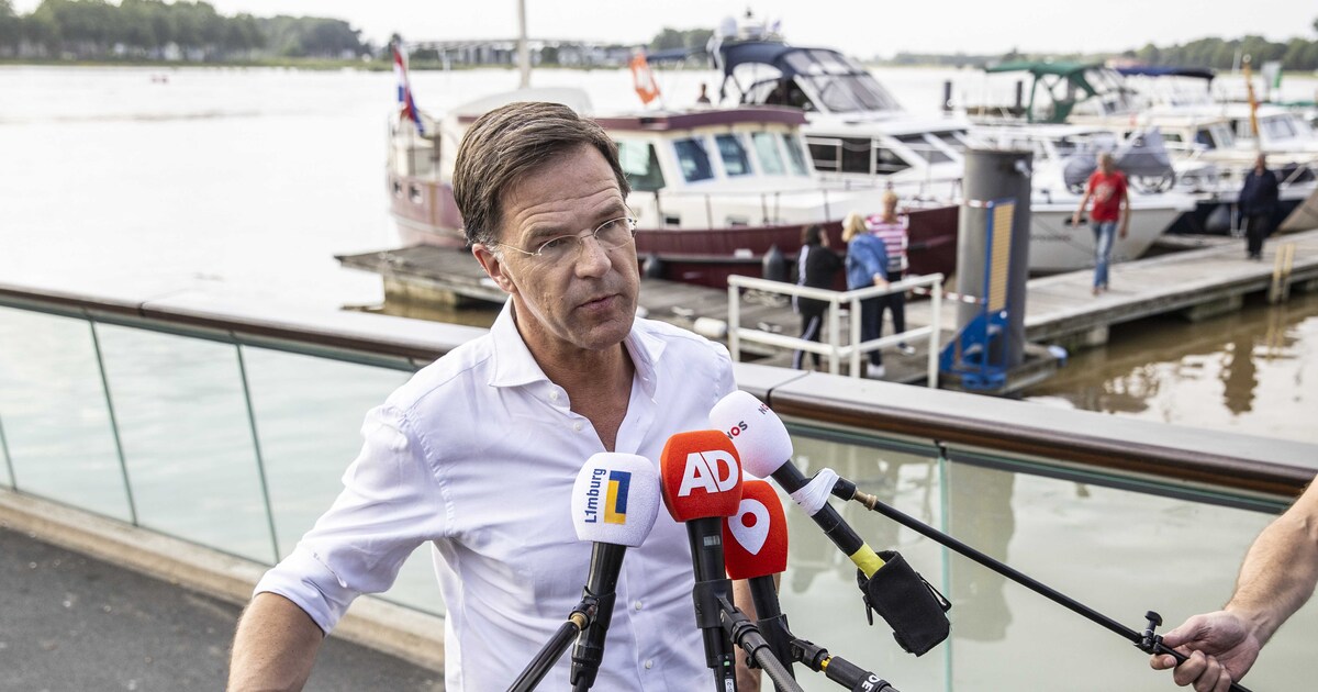 Veel geëvacueerden nog niet naar huis, Rutte roemt Limburgse weerbaarheid