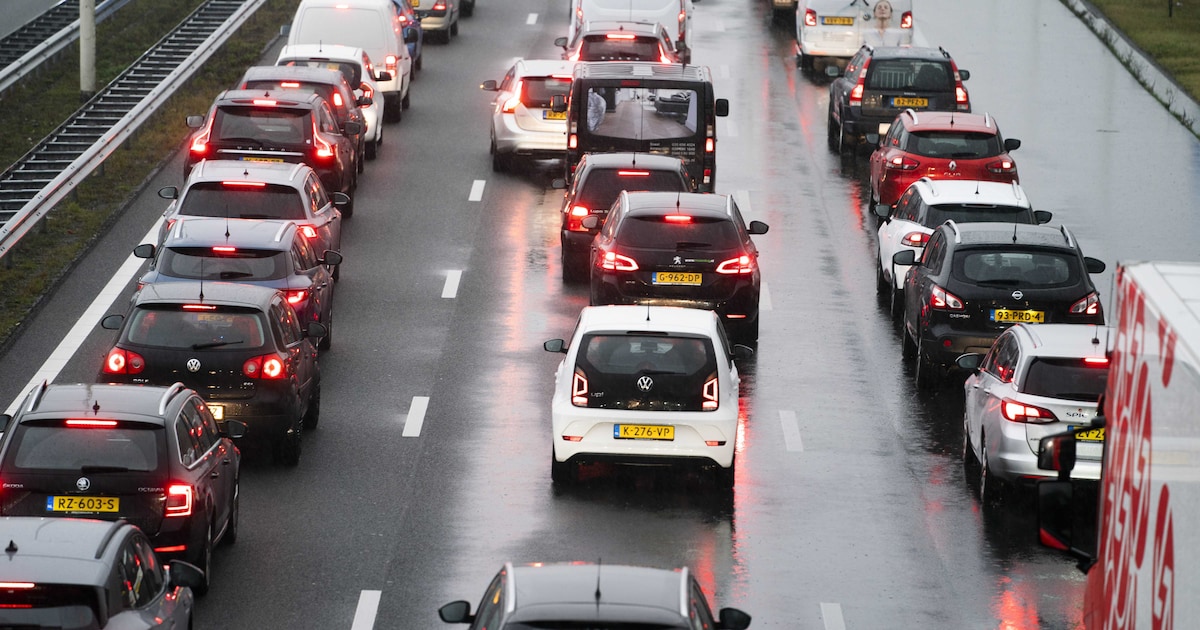 Drukste Ochtendspits Van Het Jaar Door Regen En Ongelukken | Trouw