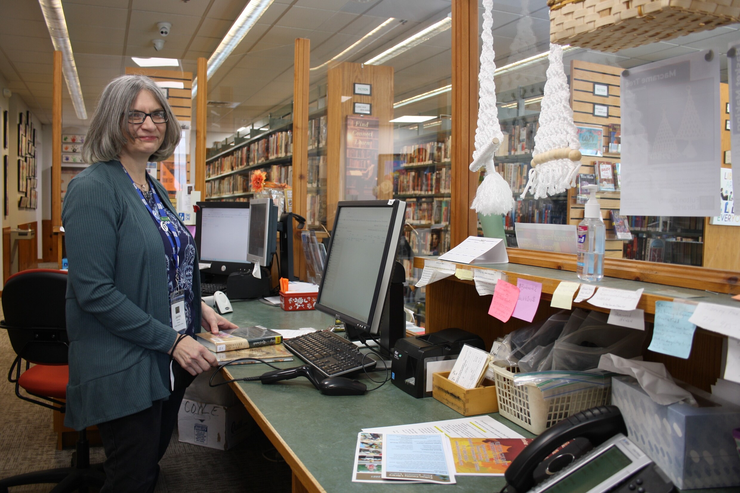 In oerconservatief McConnellsburg blijft de bibliotheek een plek voor