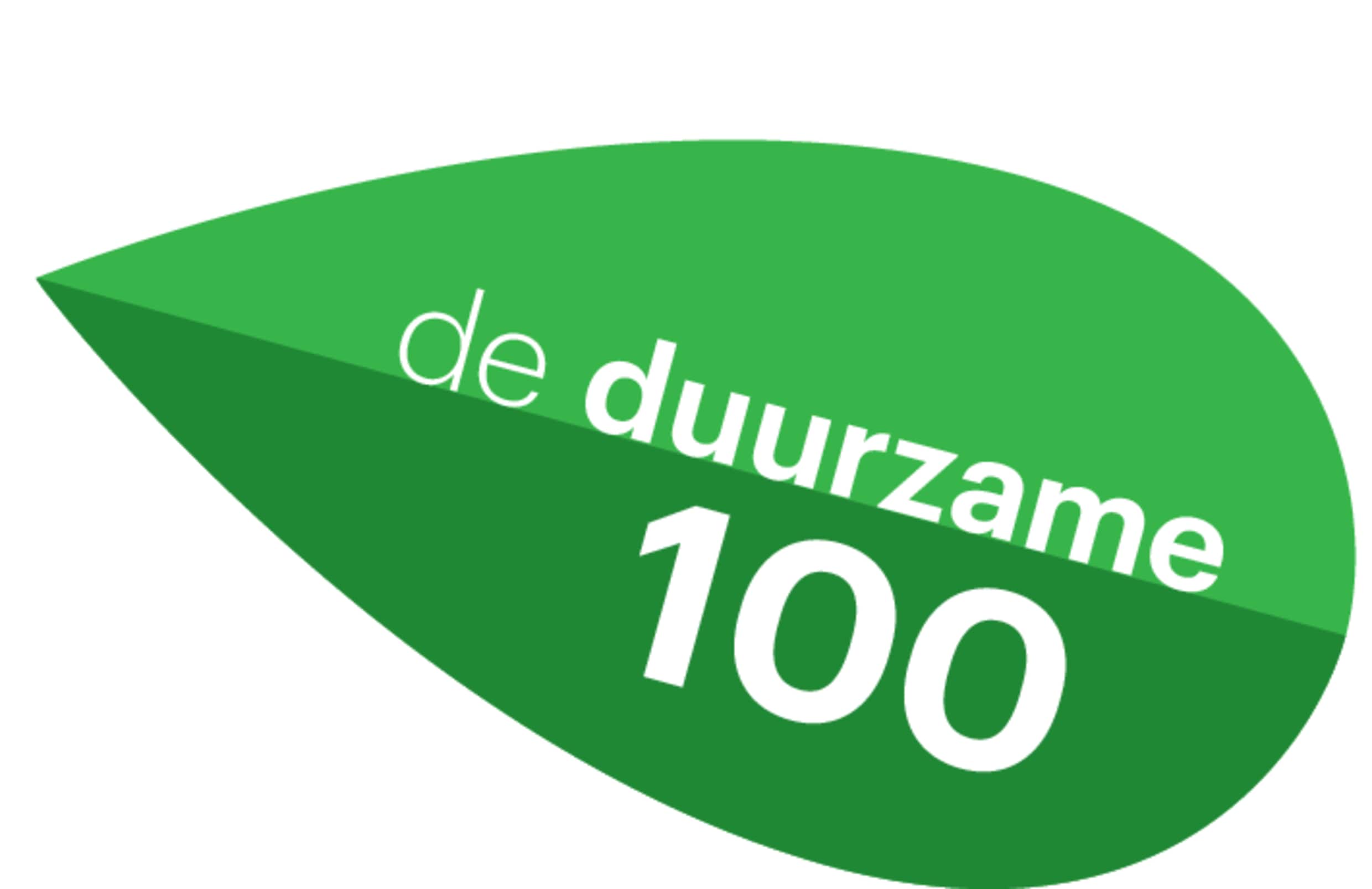 Duurzame 100 van Trouw