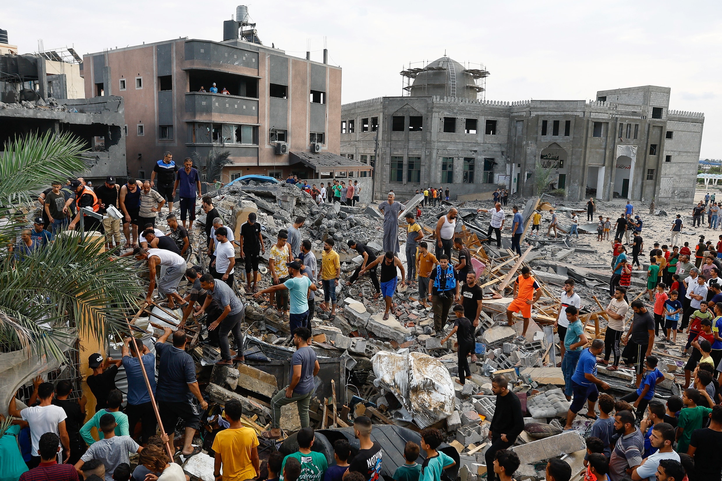 Egypte houdt de grens met Gaza potdicht en heeft nog weinig zin te ...