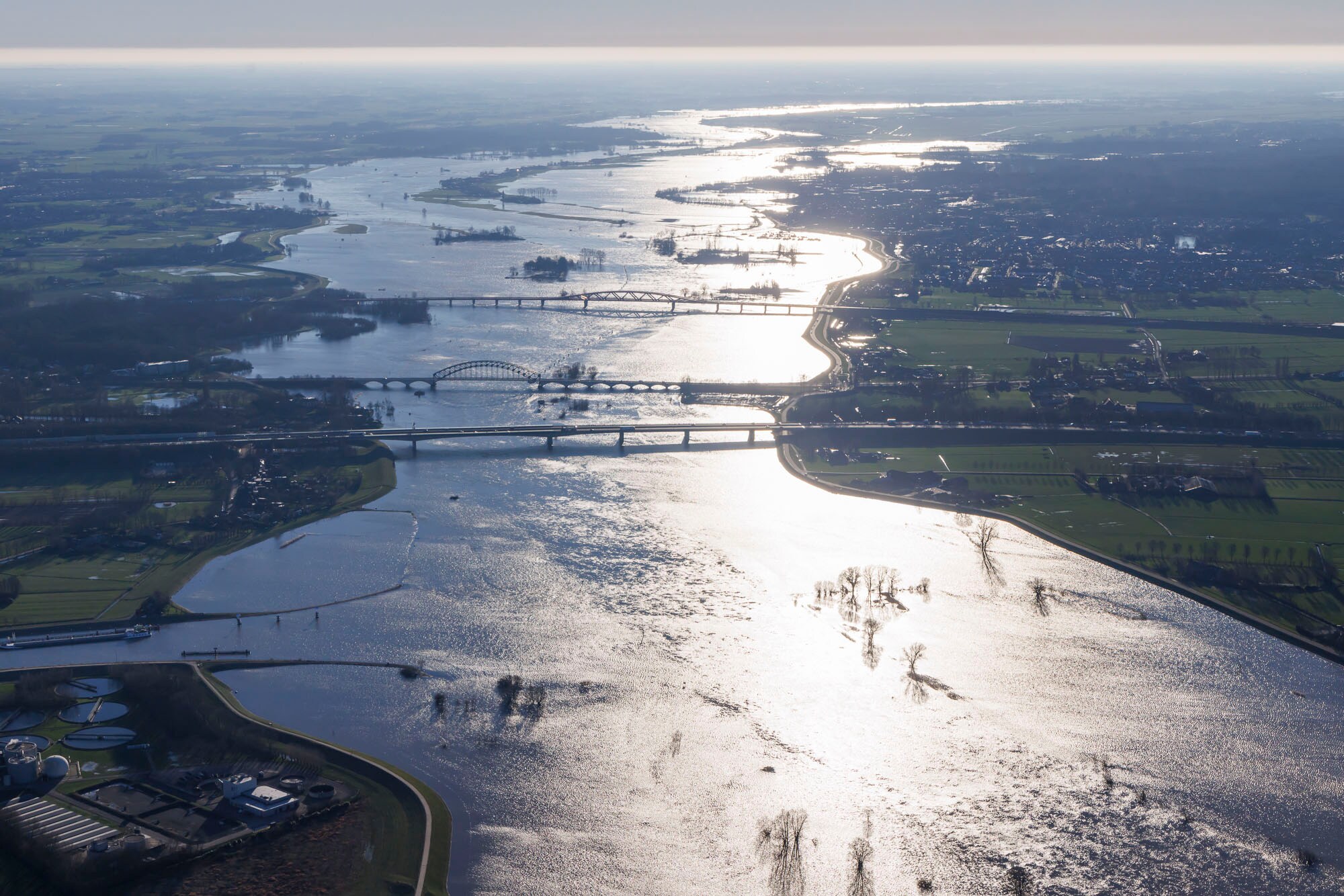 Het Hoogwater Leverde Ook Prachtige Beelden Op | Trouw