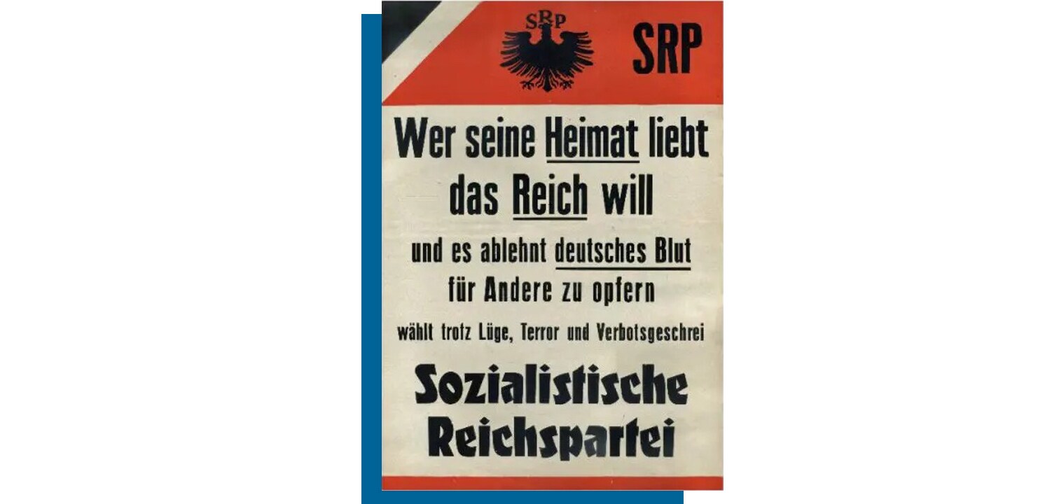 Het Duitse grondwettelijke hof verbood rechts- én links-radicale partij ...