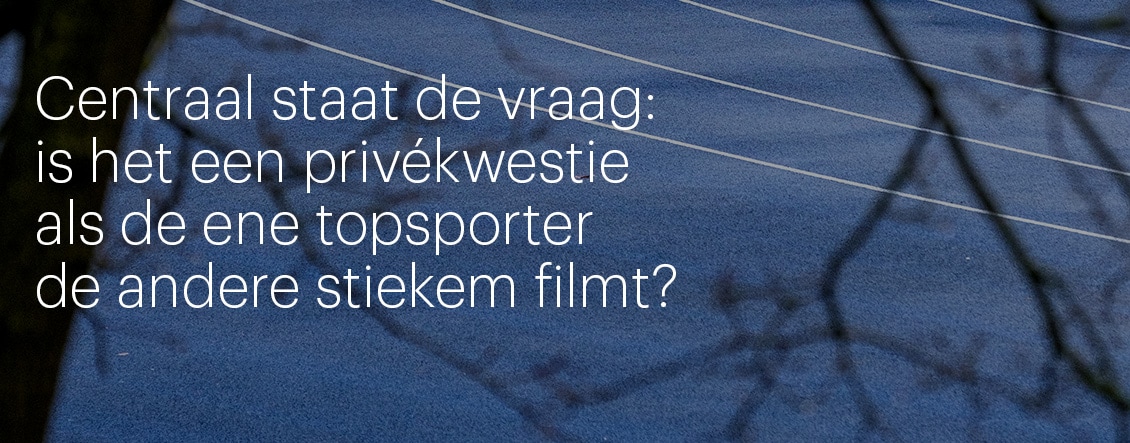 Hoe de Atletiekunie onrust over een heimelijk opgenomen seksfilmpje niet kon wegnemen