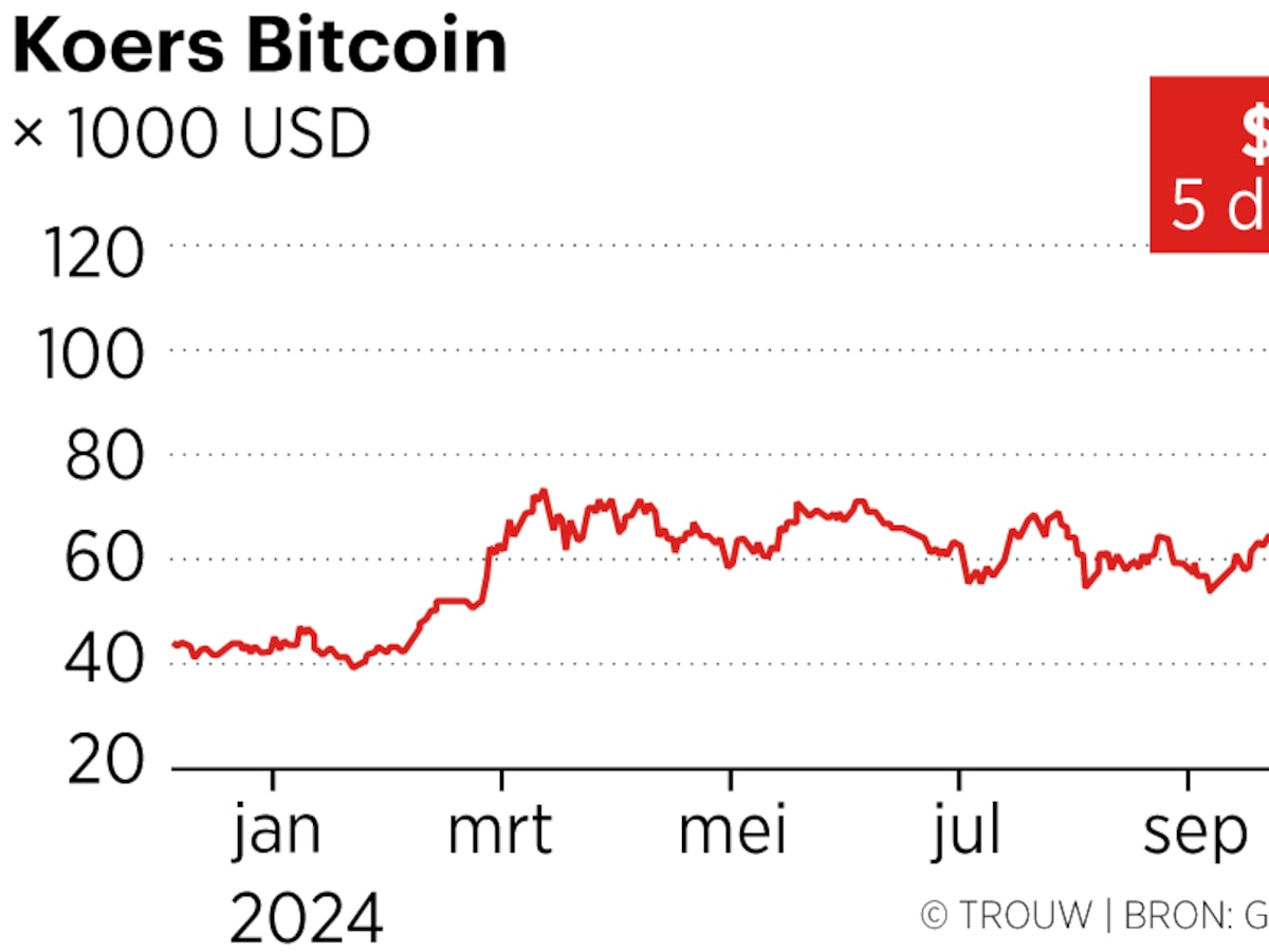 Bitcoin en Donald Trump gaan tegenwoordig hand in hand, en drijven elkaar  tot grote hoogten | Trouw