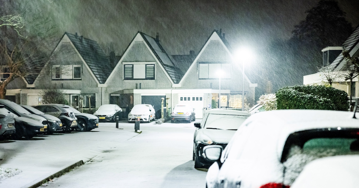 Code geel vanwege sneeuw en gladde wegen voorbij