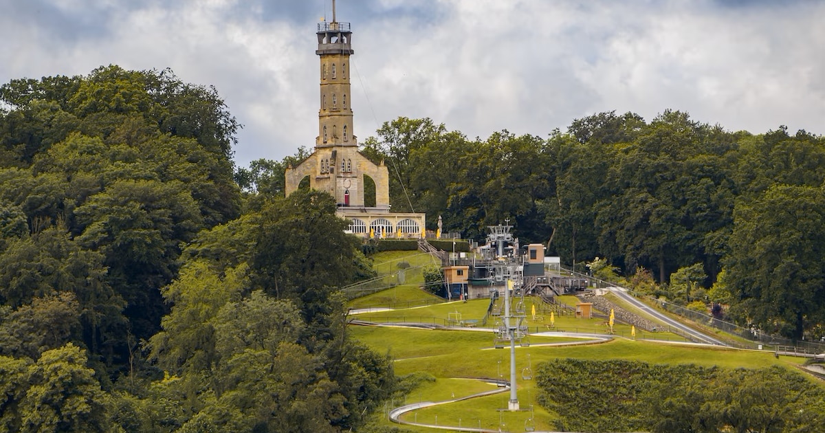 Wilhelminatoren uit 1906 in Valkenburg plotseling ingestort