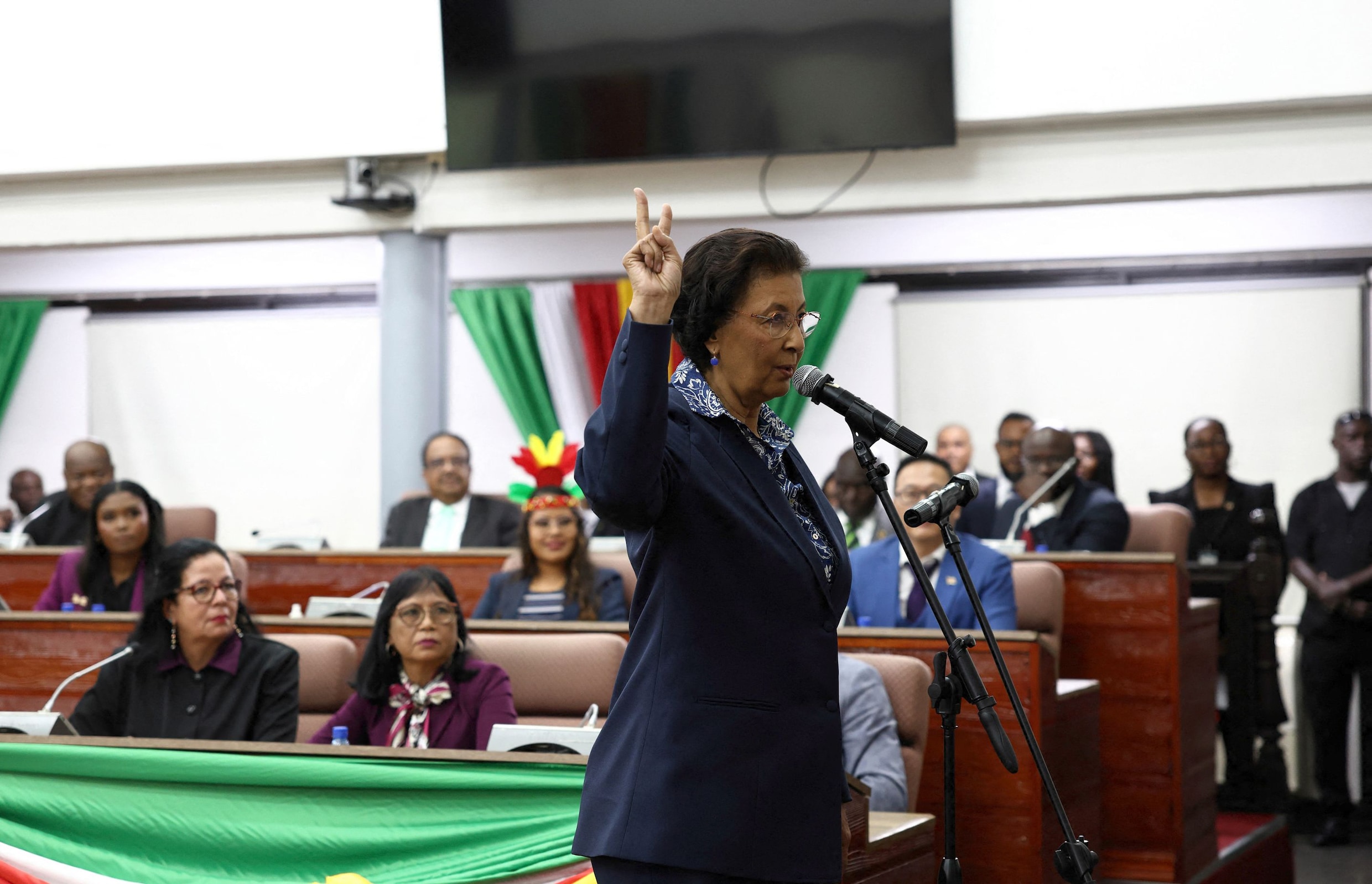 Jennifer Simons wordt president van Suriname | Trouw