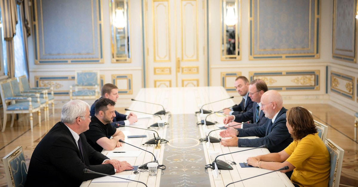 Frans Timmermans na bezoek aan Kyiv: ‘Hartverscheurend om de verhalen te horen’