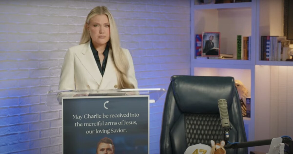Strijdbare weduwe Charlie Kirk bedankt Trump en kondigt aan zijn ...