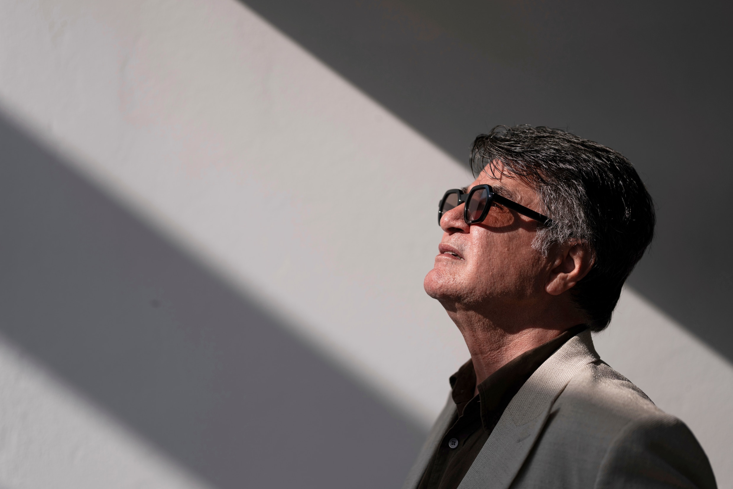 Regisseur Jafar Panahi op het 78ste internationale filmfestival in Cannes in mei dit jaar.