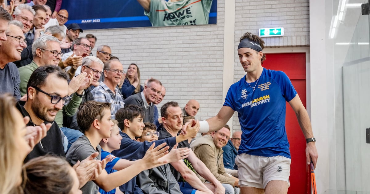 Internationaal topduel doet Nederlands squash voor even herleven. ‘Dit zie je maar zelden’