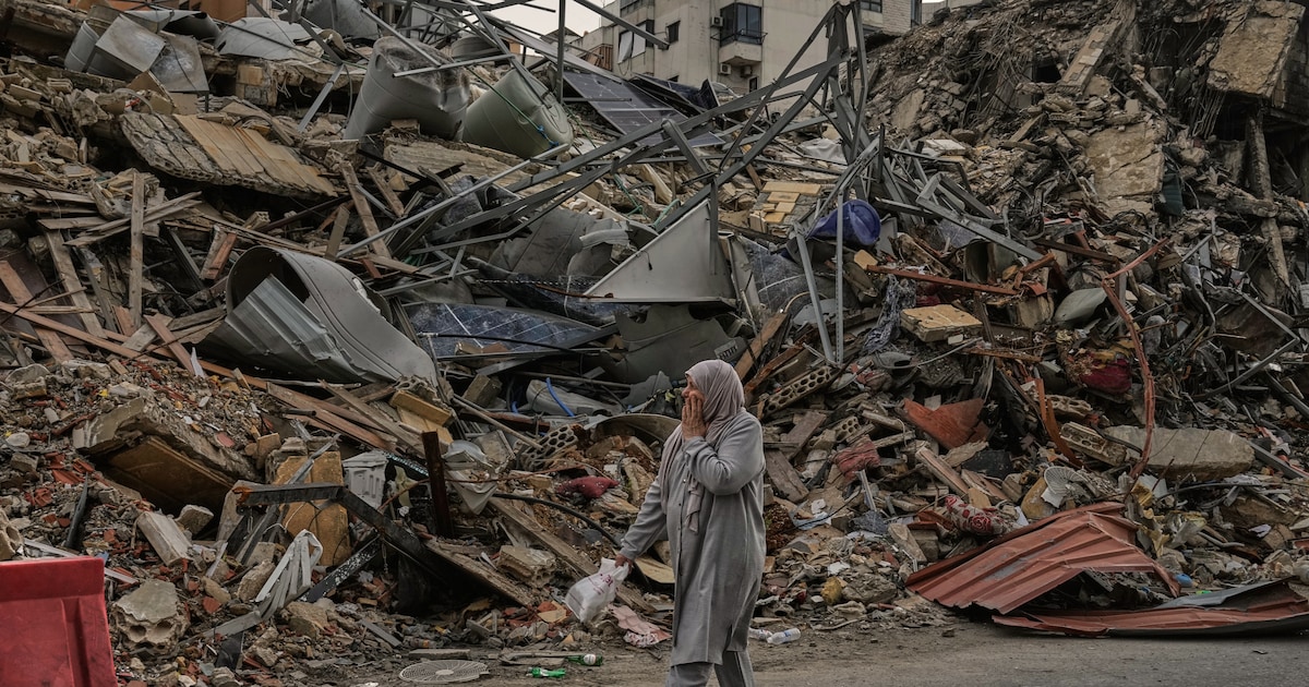 Lange files richting het zuiden van Libanon na ingaan staakt-het-vuren: ‘Ik voel me vrij nu ik terug