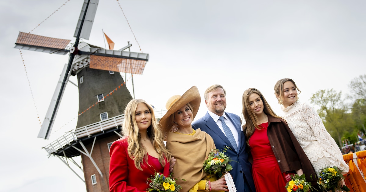 Schaatsen, kaatsen en fierljeppen; de Oranjes beleven een sportieve middag in Dokkum