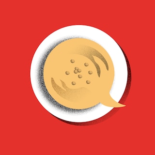 Een bakje kikkererwtenpuree als strijdtoneel