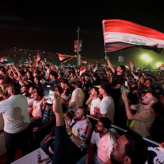 Na veertig jaar oorlog en schrikbewind doet Irak weer mee met het WK. ‘We moeten het hebben van de vechtersmentaliteit’
