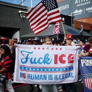 In een buitenwijk van Kansas City duiken kerkgangers onder voor Ice. Ze pakken tijdens het WK meer mensen op dan ervoor