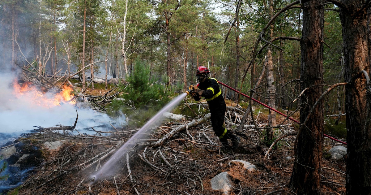 Beroemd Frans klimgebied staat in brand. ‘Ik ben heel benieuwd hoe groot de schade is’
