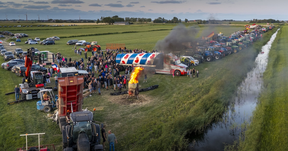De boerenprotesten laaien weer op. ‘Als je niks doet, gebeurt er ook niks’