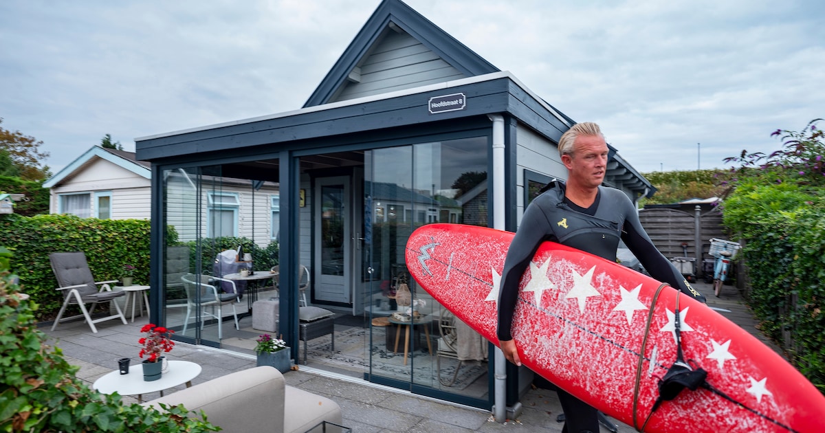 In ‘Rotterdam aan Zee’ hangt het touwtje nog uit de deur van het vakantiehuisje
