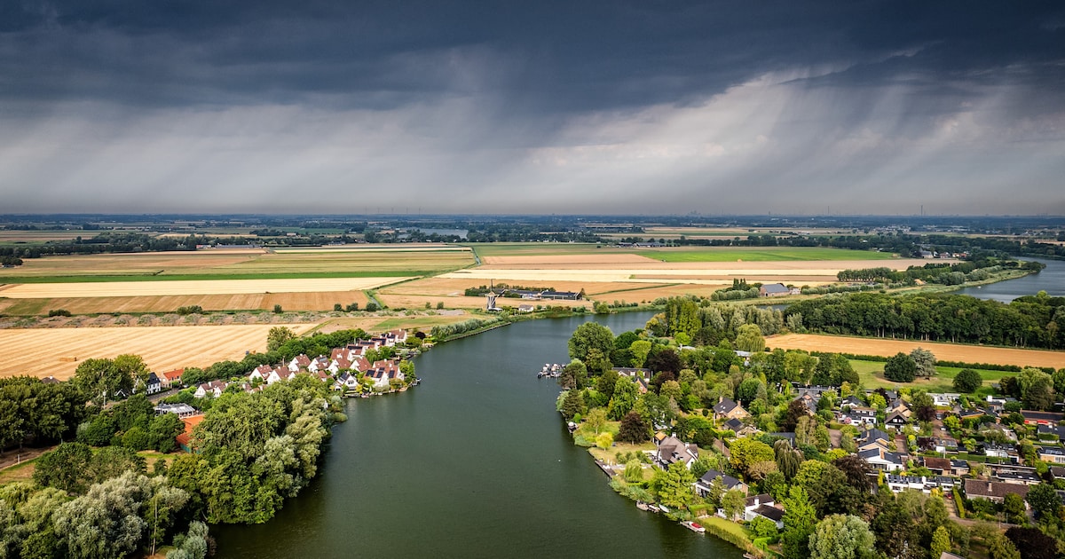 Door de regen wordt het gras weer groen, maar de bodem blijft voorlopig kurkdroog