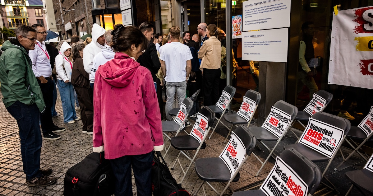 Na grimmig verzet gaat opvang asielzoekers in Engelen voorlopig door, maar de locatie is nog lang ni