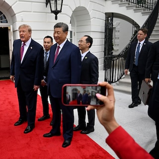 Trump ontvangt Xi in Witte Huis met vriendelijkheden
