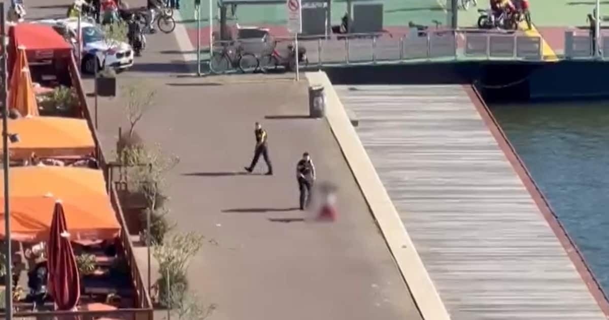 Man schiet gevangenismedewerker dood op vol terras in Amsterdam-Noord