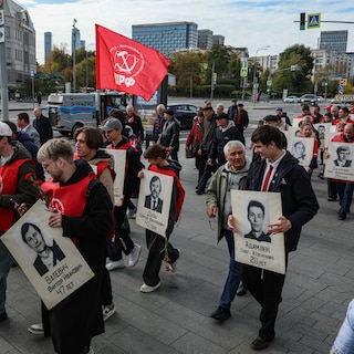Tientallen arrestaties bij betoging Kremlin-gezinde Communistische Partij in Moskou