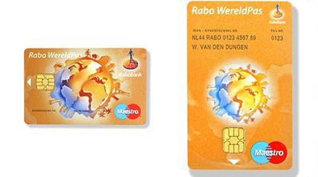 Nieuwe pinnen: Rabobank komt met verticale bankpas | Trouw