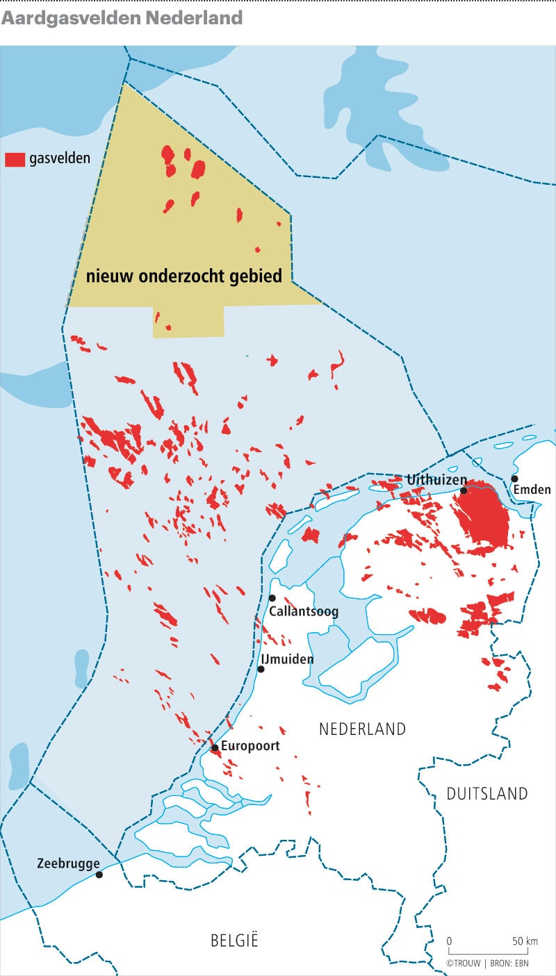 Hoeveel gas en olie zit er in de Noordzee? | Trouw