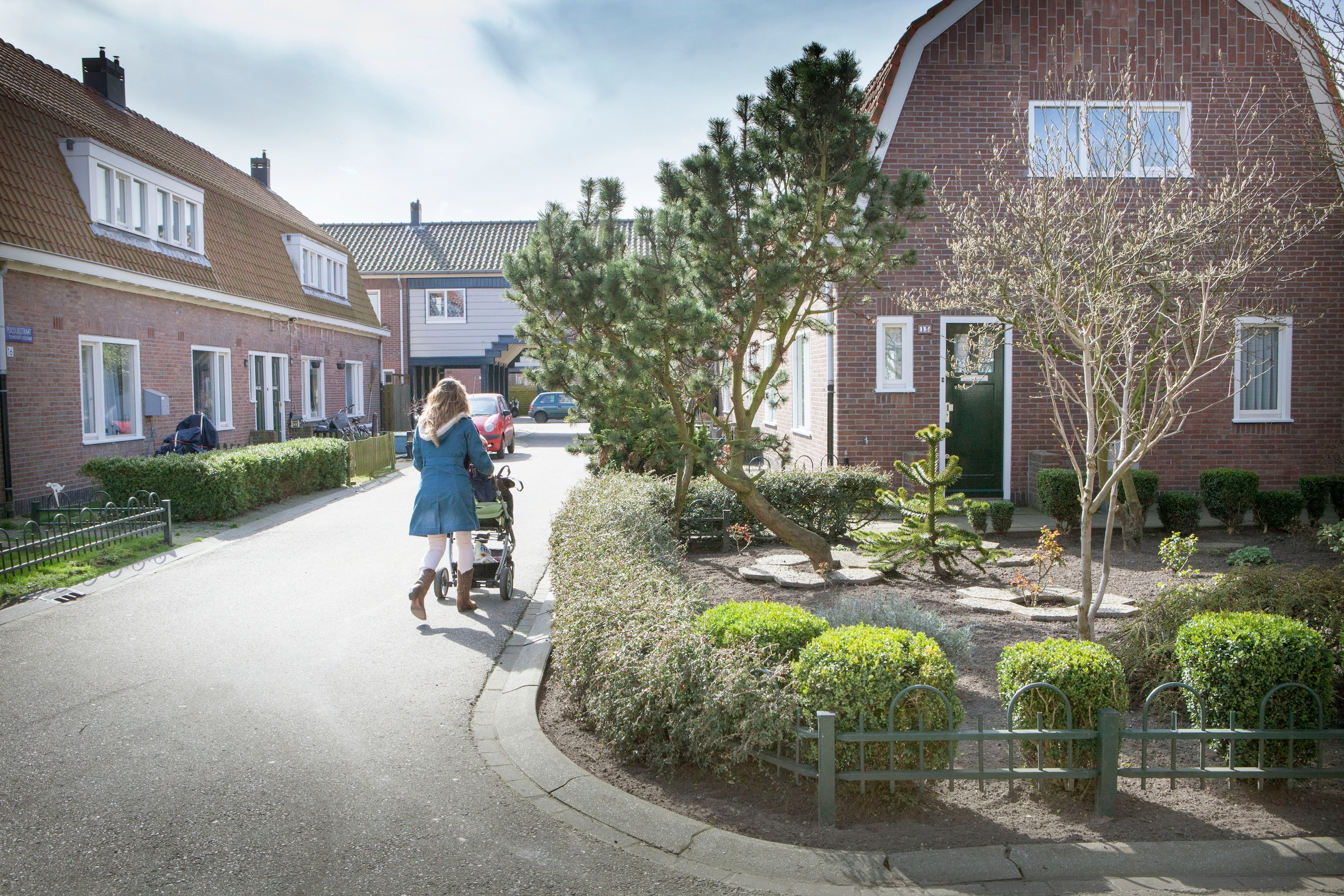 Tuindorp Oostzaan in Amsterdam-Noord, ooit een rood bolwerk, nu een 'Wildersdorp'.